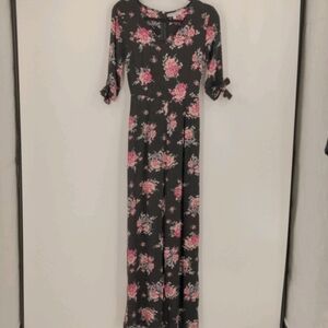 NWOT VELVET TORCH Cropped Jumpsuit